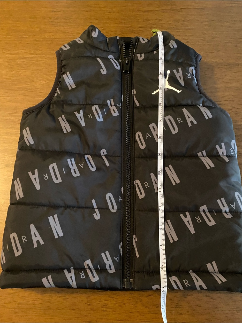 Jordan Kids' Black Puffer Vest